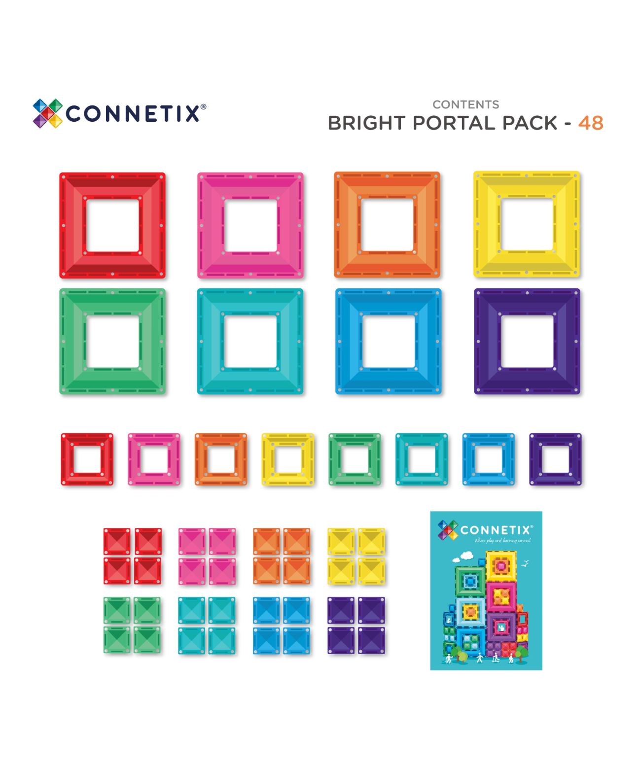 Bright Portal Pack 48 Piece Set
