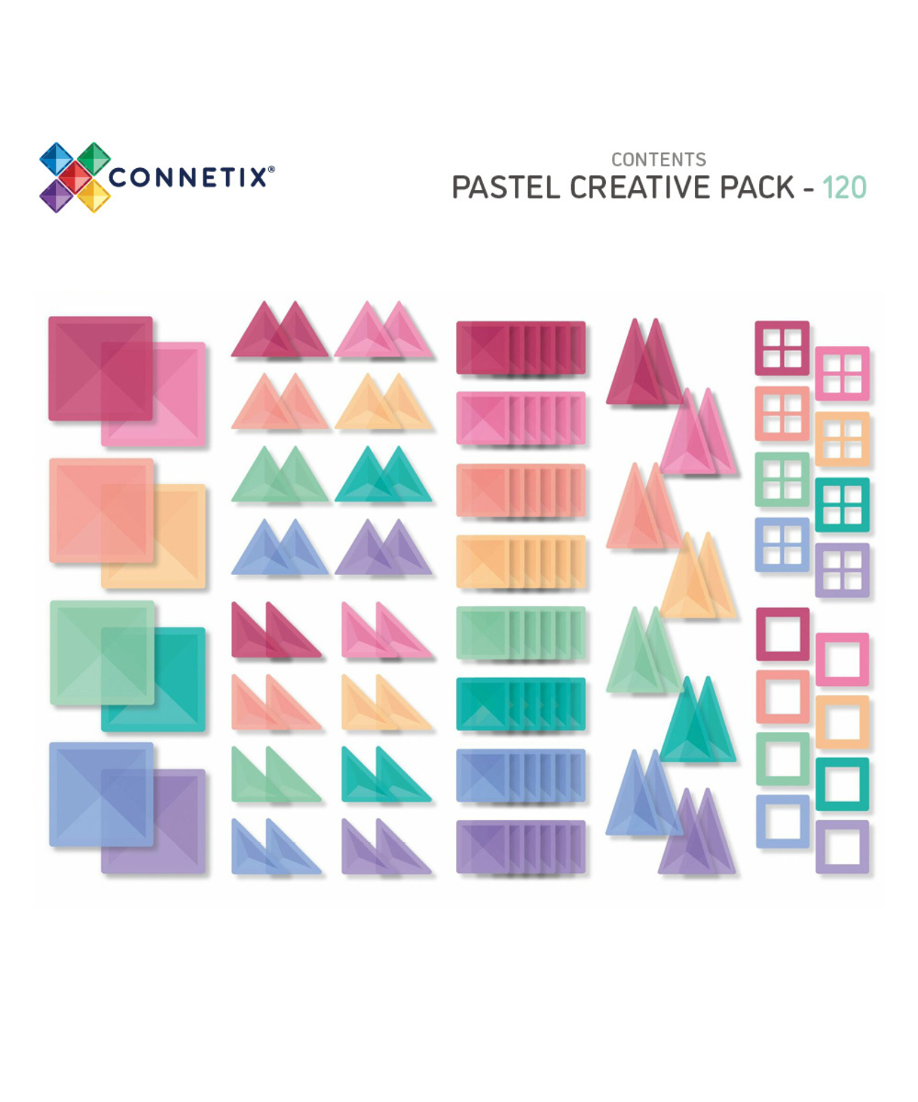 Pastel Creative Pack 120 Piece Set