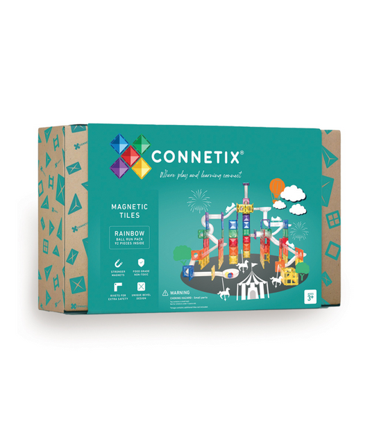 Rainbow Ball Run Pack 92 Piece Set