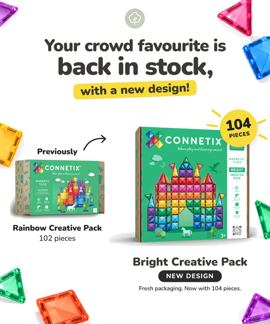 (New Design) Bright Creative Pack 104 Piece Set