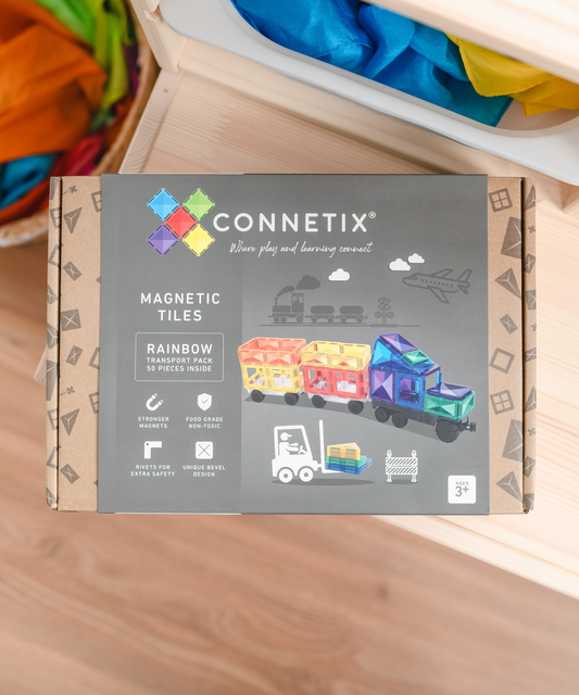 Rainbow Transport Pack 50 Piece Set