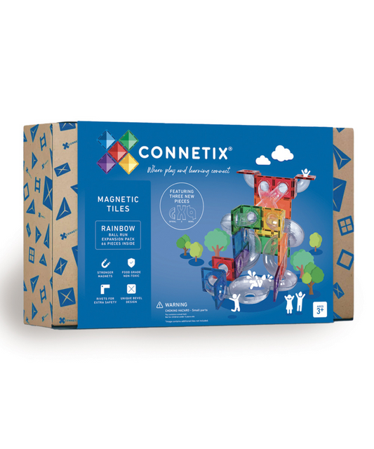 Rainbow Ball Run Expansion Pack 66 Piece Set