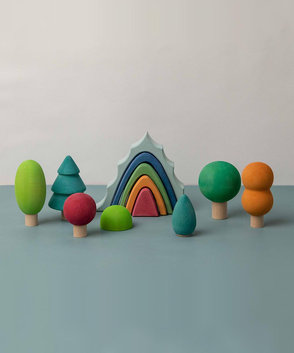 Avdar Toys Chubby Forest Trees Set Singapore