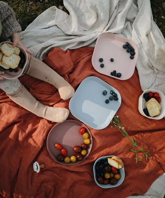 Mushie Round Dinnerware Plates Singapore