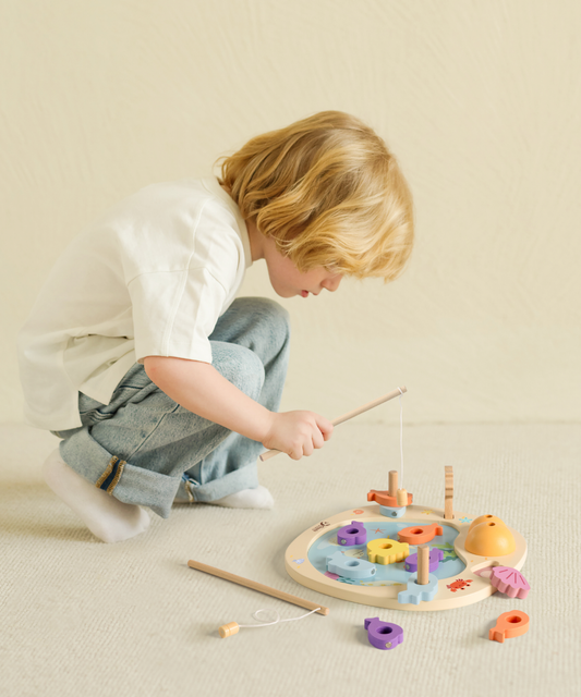 Classic World Wooden Fishing Game
