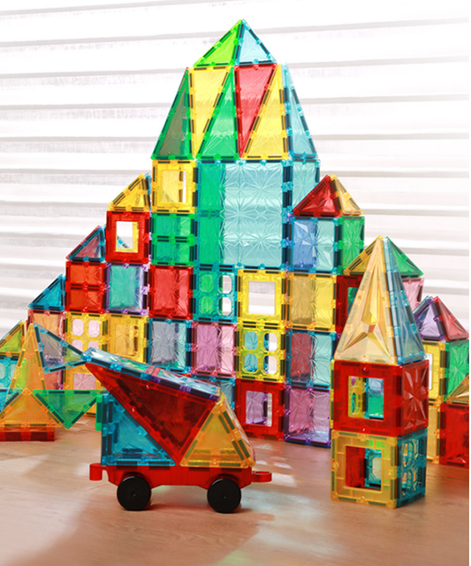 Classic World Color Diamond Magnetic Building Blocks