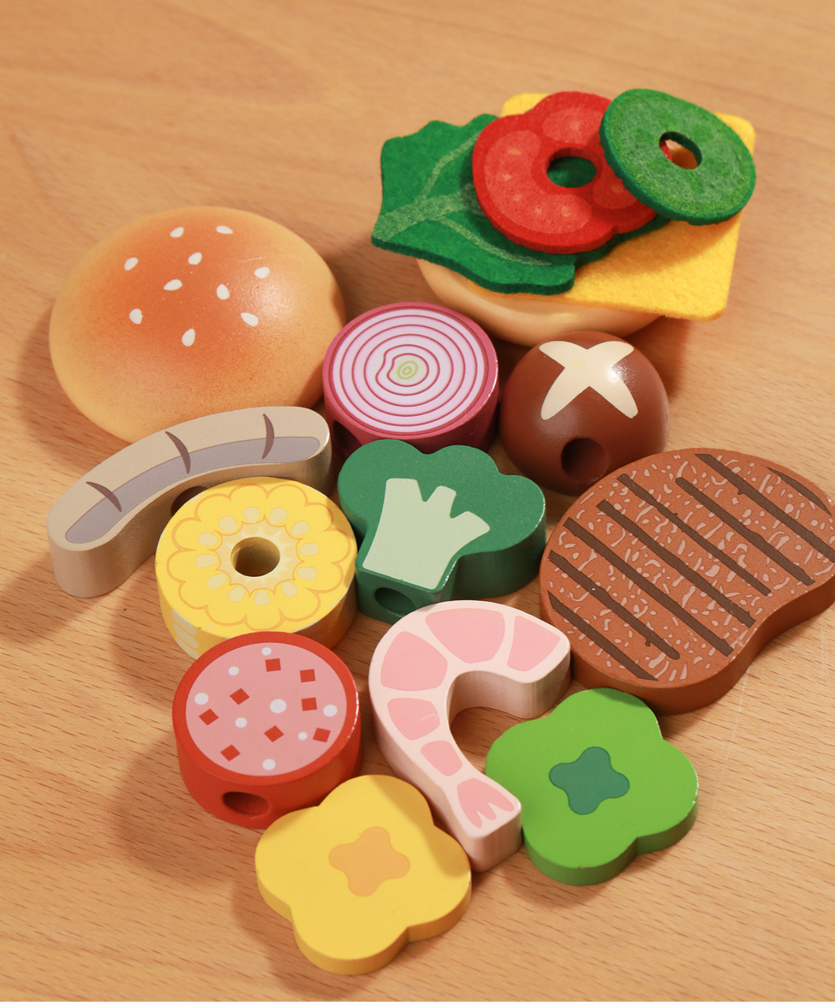Classic World Wooden BBQ Set