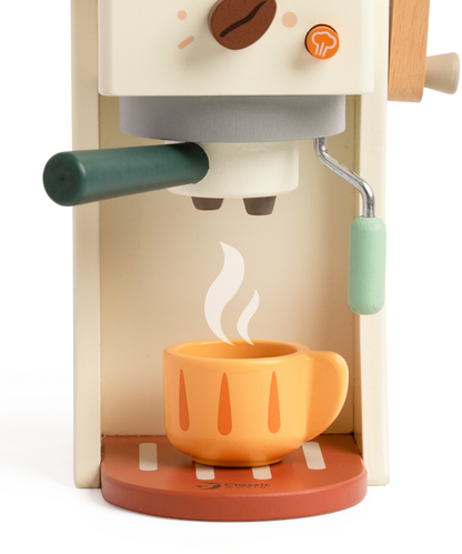 Classic World Wooden Coffee Machine
