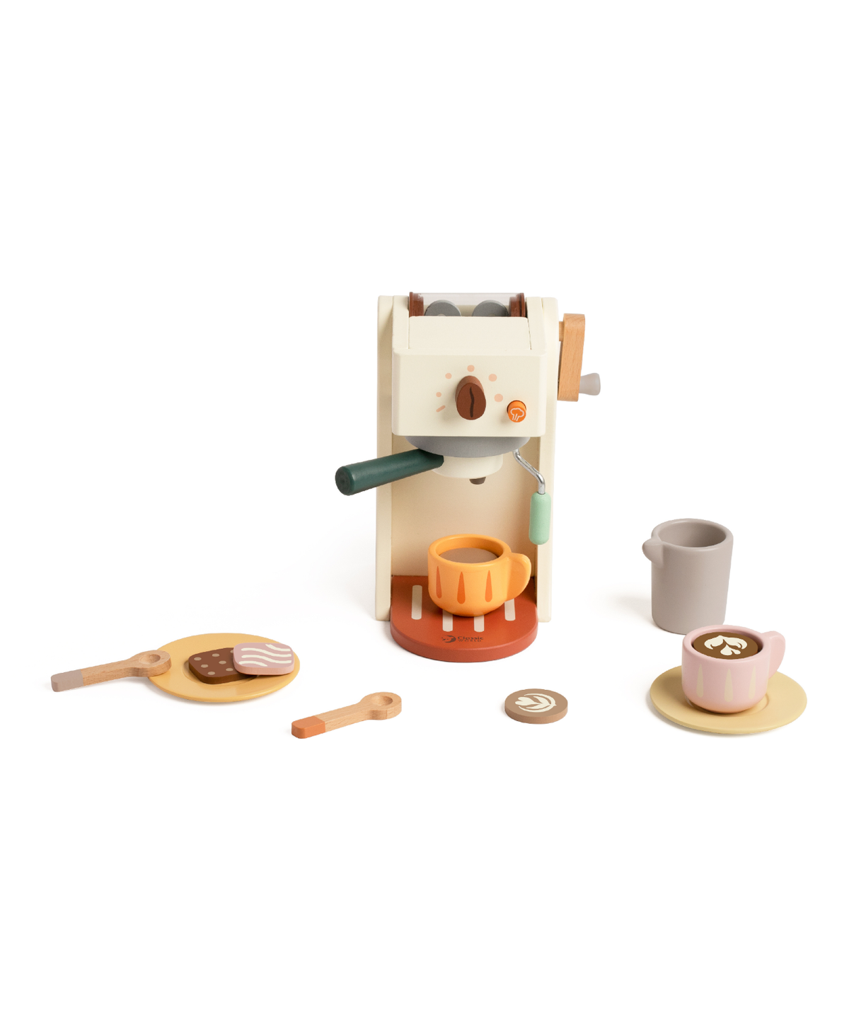Classic World Wooden Coffee Machine