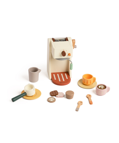 Classic World Wooden Coffee Machine