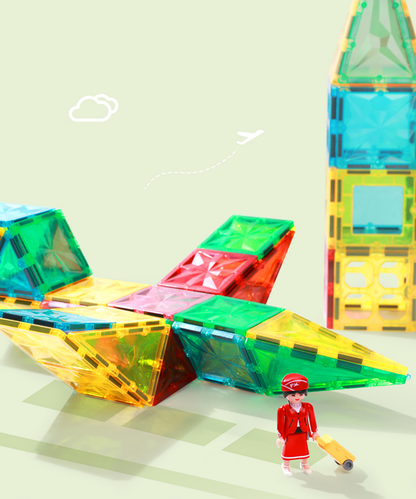 Classic World Color Diamond Magnetic Building Blocks