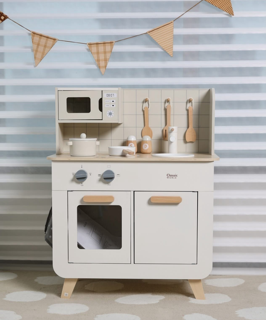 Classic World Wooden Chef's Kitchen Set