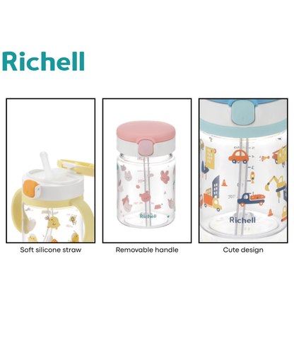 AQULEA Straw Bottle Mug — 200ml