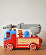 Load image into Gallery viewer, Wooden Fire Engine Truck
