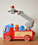 Load image into Gallery viewer, Wooden Fire Engine Truck
