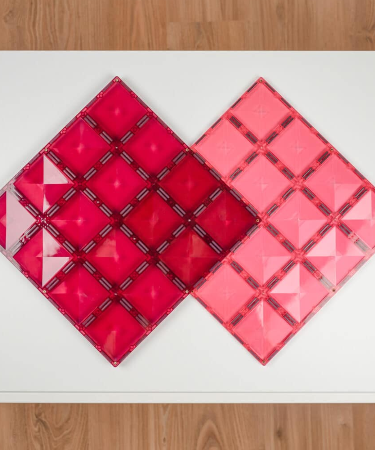 Pastel Pink & Berry Base Plate 2 Piece Set