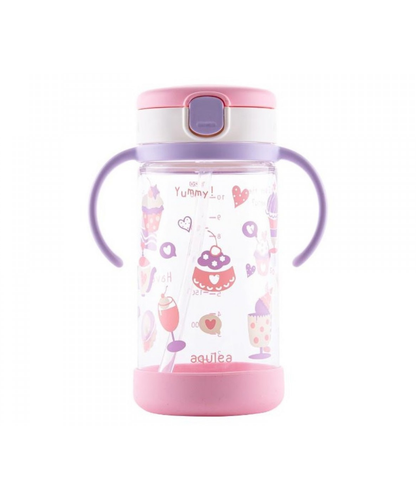 AQULEA Straw Bottle Mug — 320ml