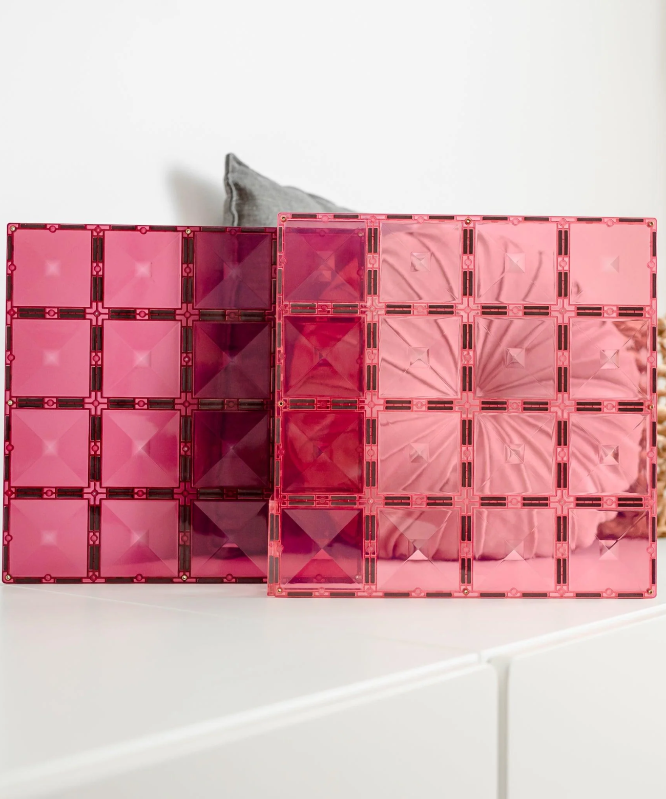 Pastel Pink & Berry Base Plate 2 Piece Set