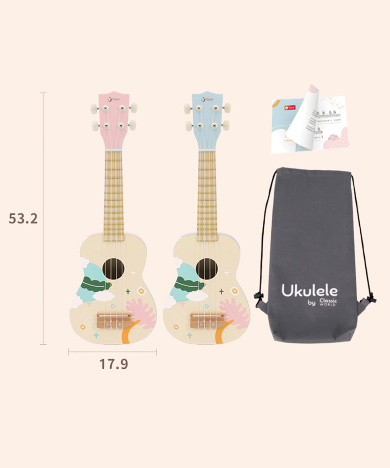 Iris Music Set and Ukelele Bundle