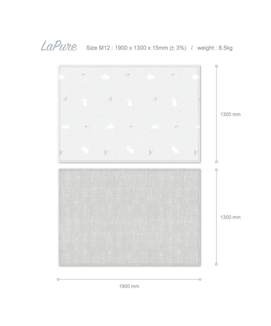 Parklon LaPure Bumper Playmat Hello Bunny M15