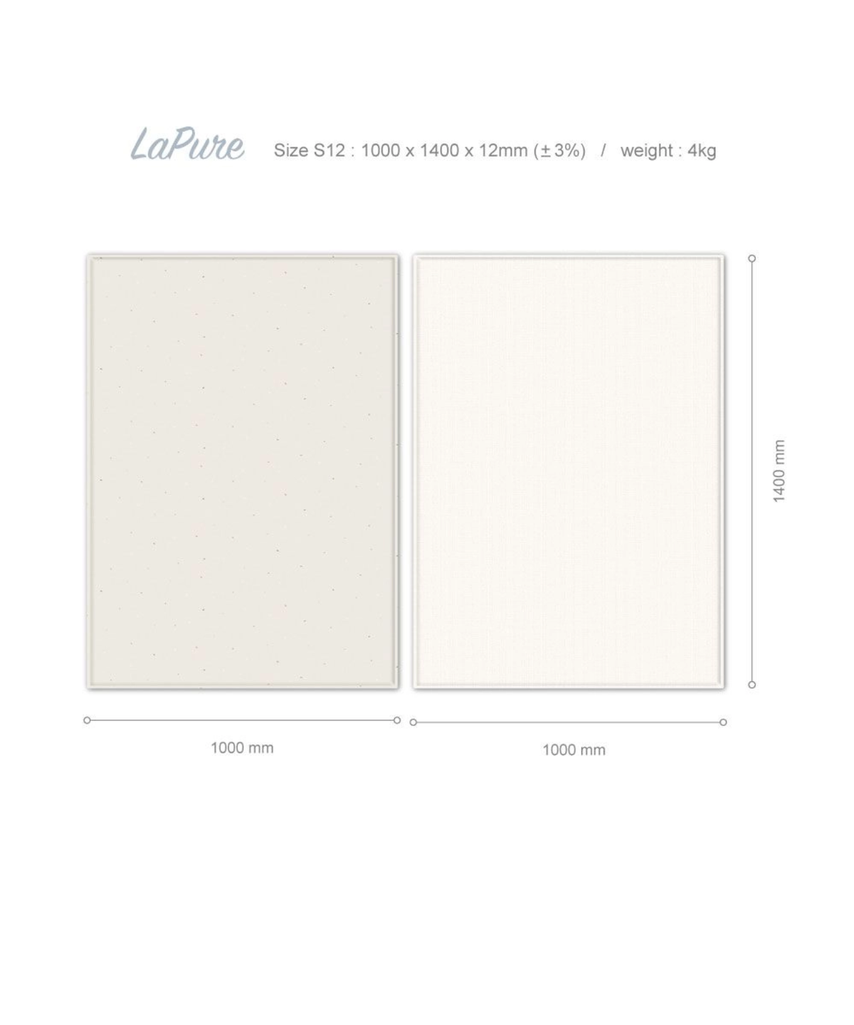 Parklon LaPure Bumper Playmat Olive Terrazzo S12
