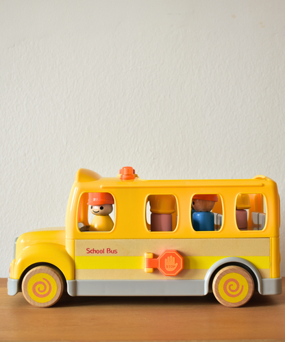 Wooden School Bus