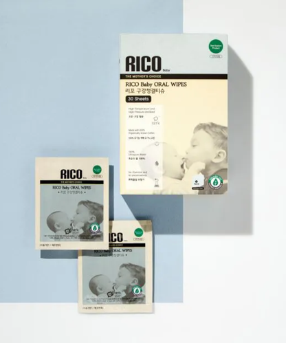 RICO Baby Oral Wipes — 30 sheets