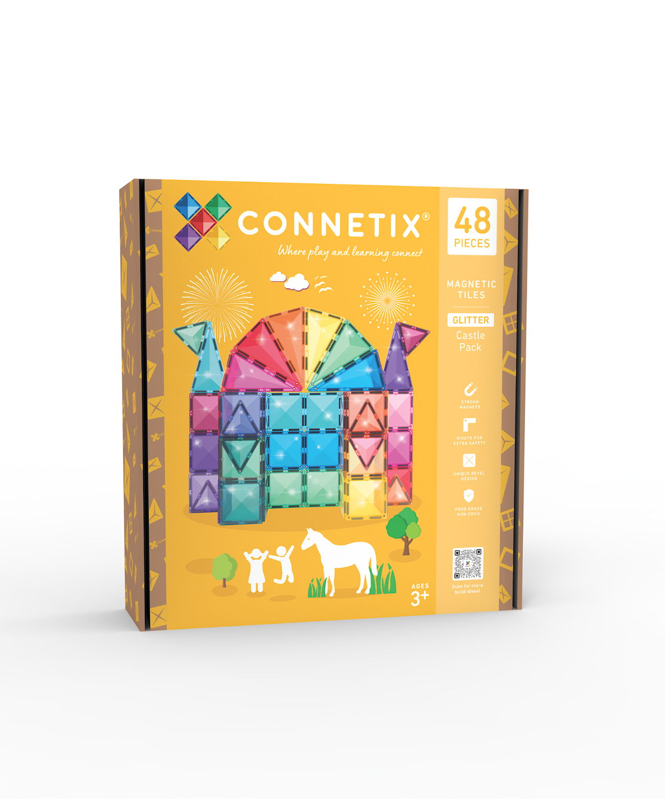 Glitter Castle Pack 48 Piece Set