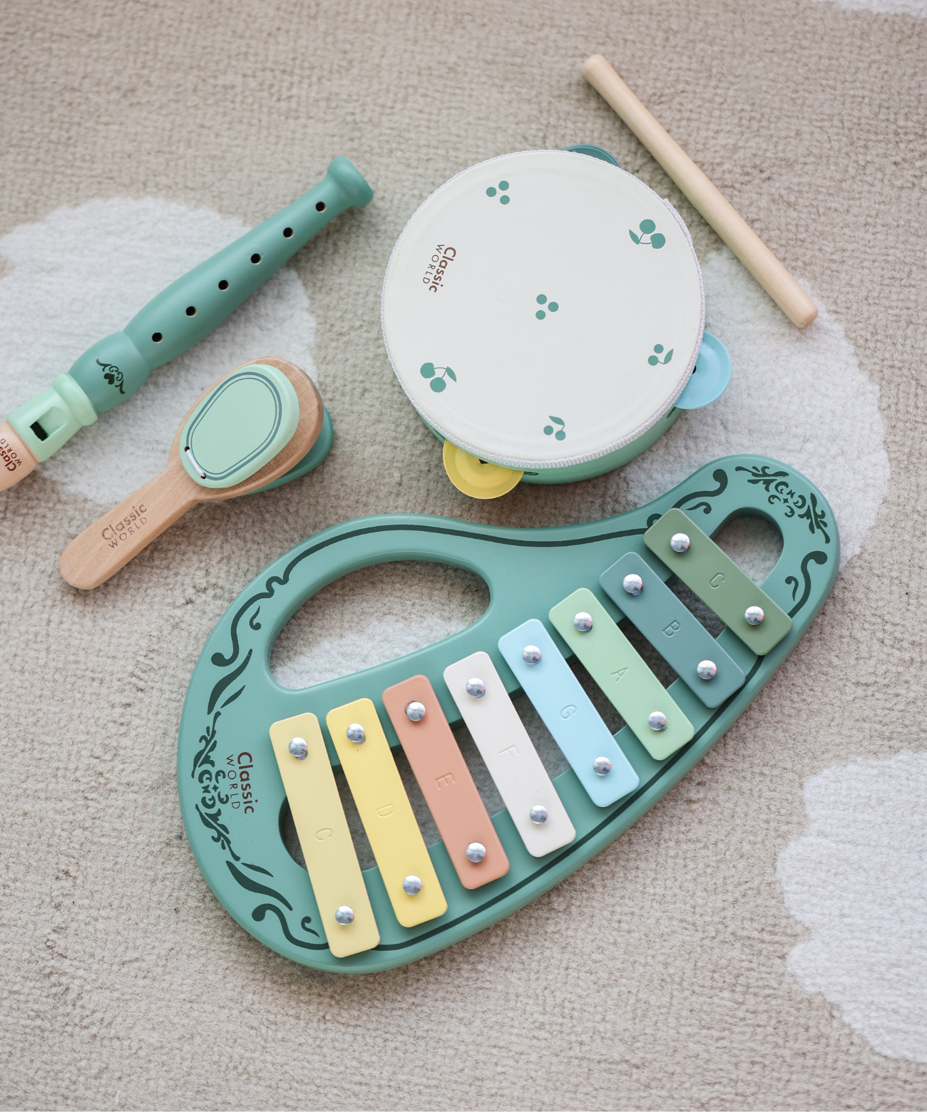 Vintage Music Set
