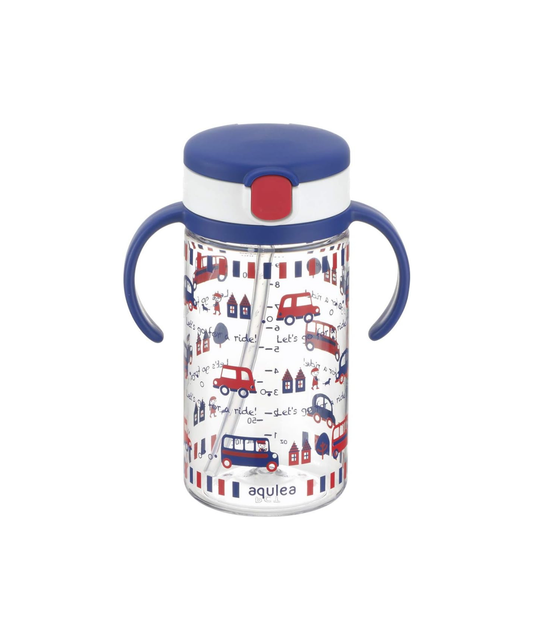 AQULEA Straw Bottle Mug — 320ml
