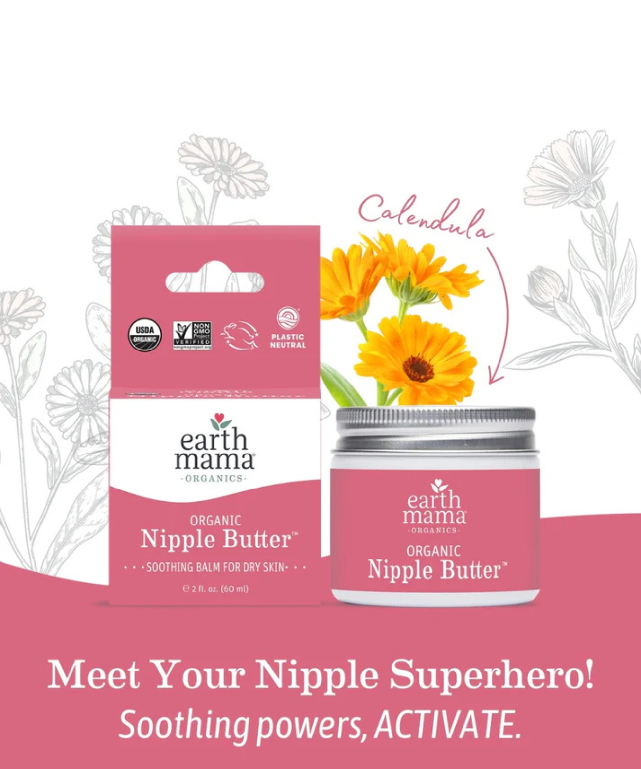 Earth Mama Organic Nipple Butter