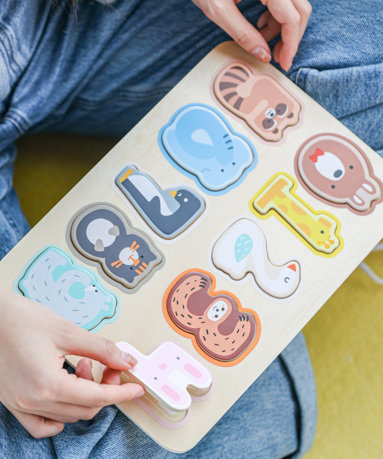 Educational Puzzle Bundle (Set of 3)
