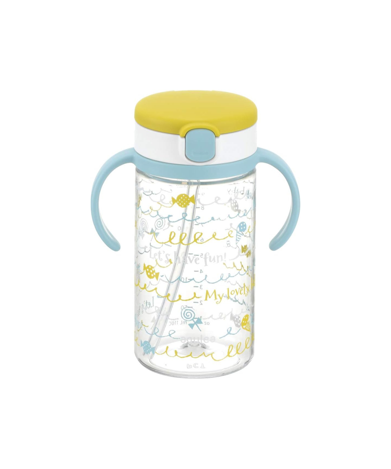 AQULEA Straw Bottle Mug — 320ml