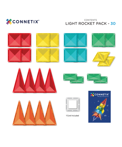 (Pre-Order - End Aug) Light Rocket Pack 30 Piece Set