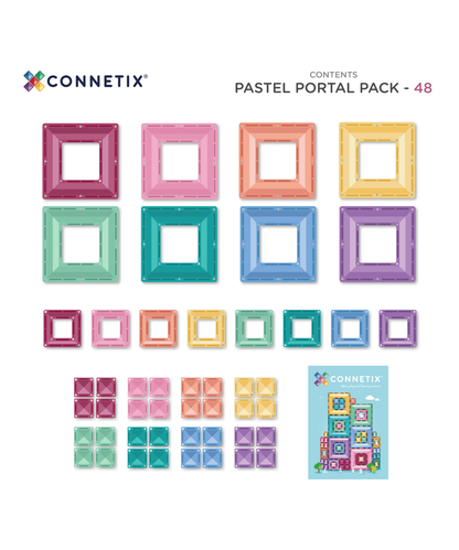 Pastel Portal Pack 48 Piece Set