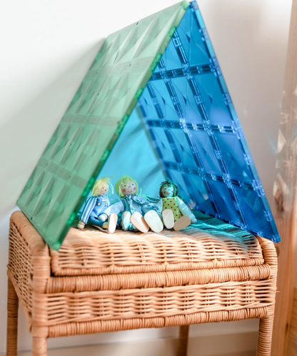 Rainbow Blue & Green Base Plate 2 Piece Set