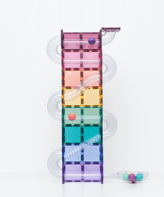 (New Design) Pastel Ball Run Pack 114 Piece Set