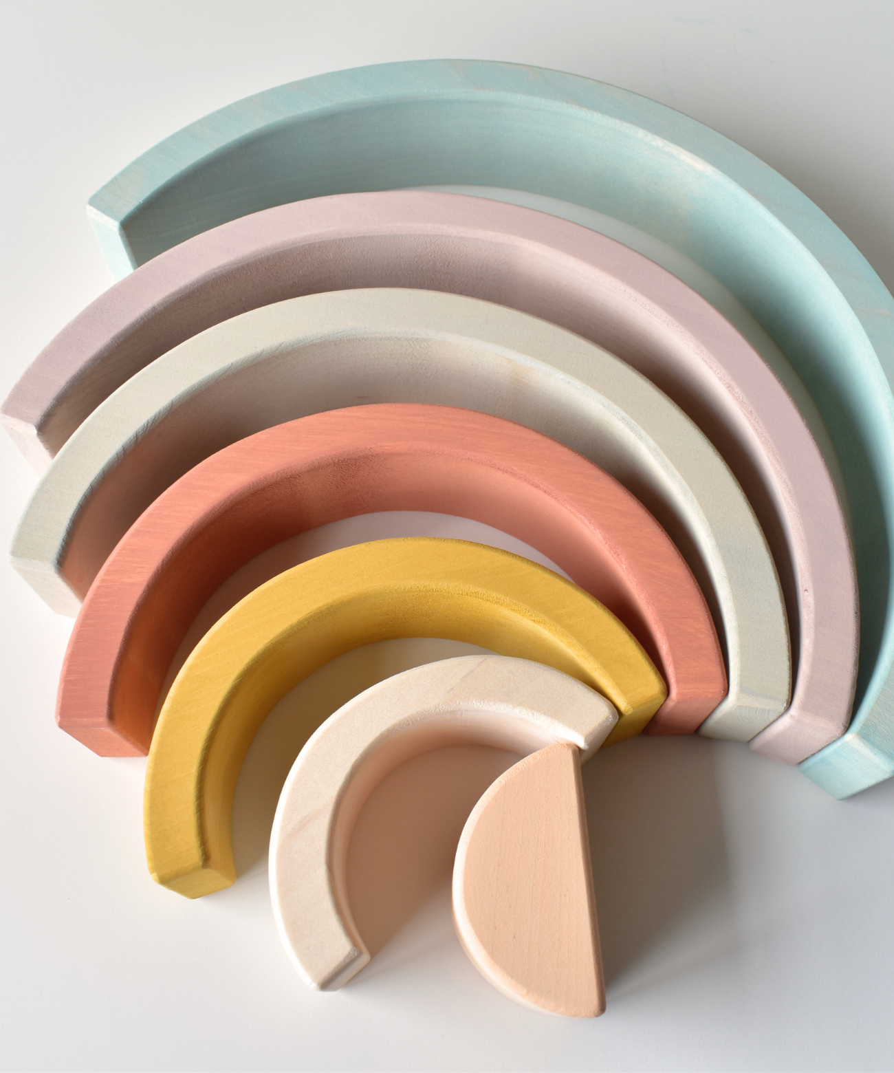 Rainbow Stacker in Pastel
