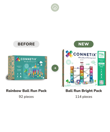 (New Design) Bright Ball Run Pack 114 Piece Set