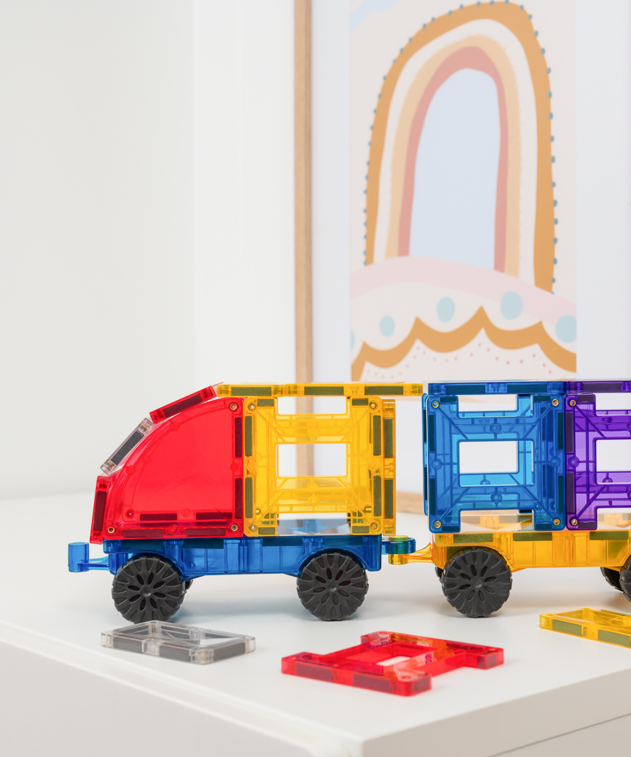 Rainbow Car Pack 2 Piece Set