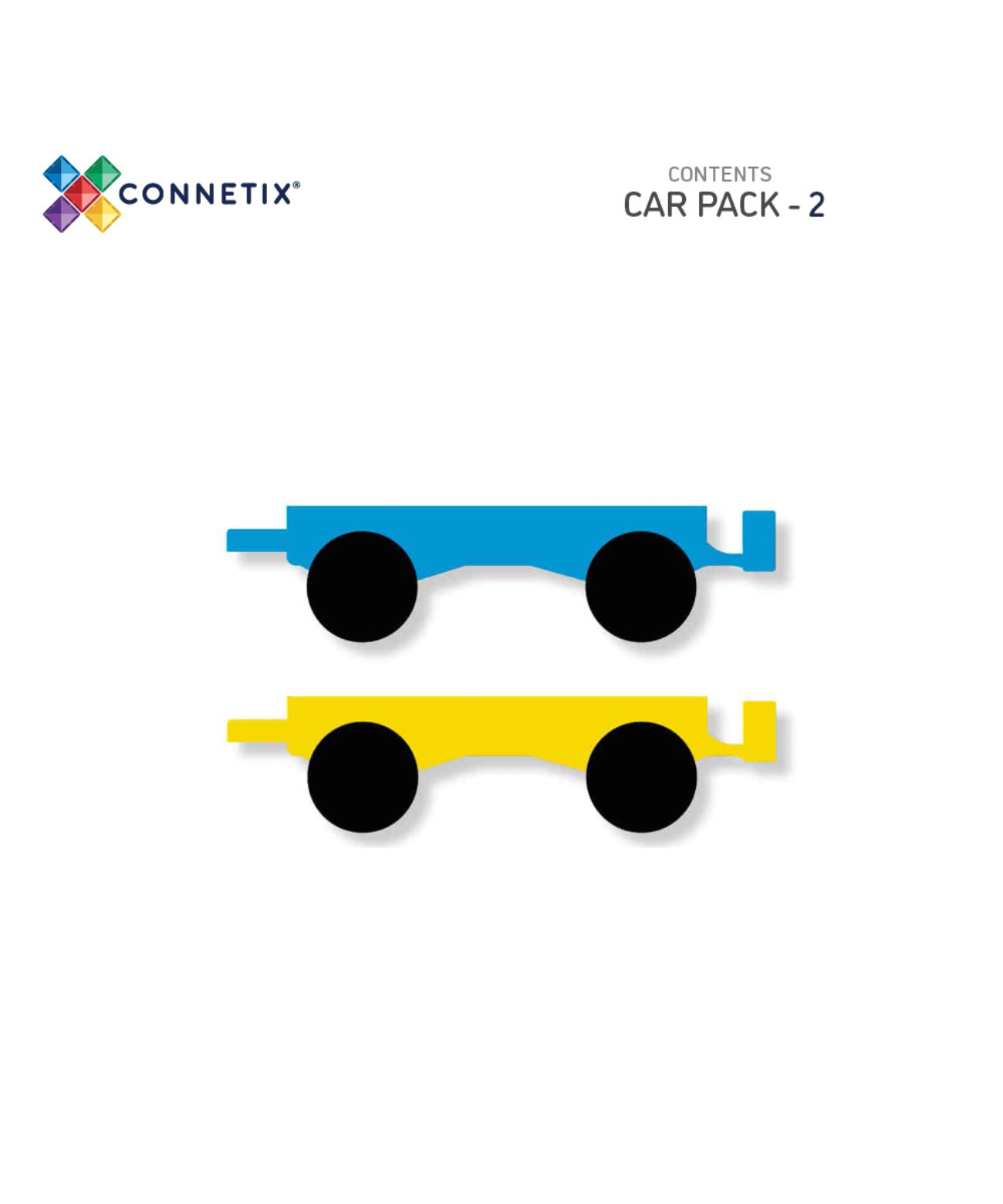 Rainbow Car Pack 2 Piece Set