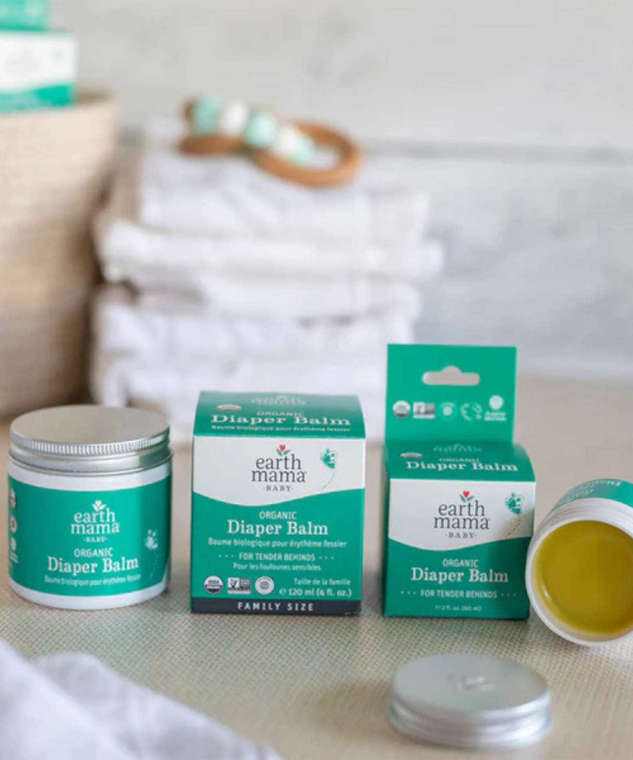 Earth Mama Organic Baby Diaper Balm