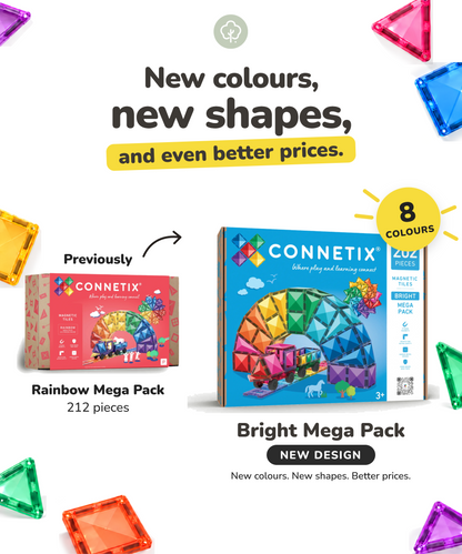 (New Design) Bright Mega Pack 202 Piece Set