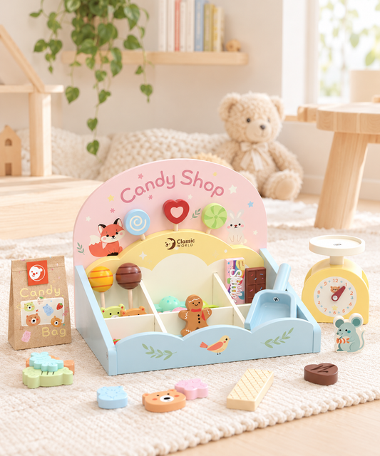 Classic World Wooden Candy Shop