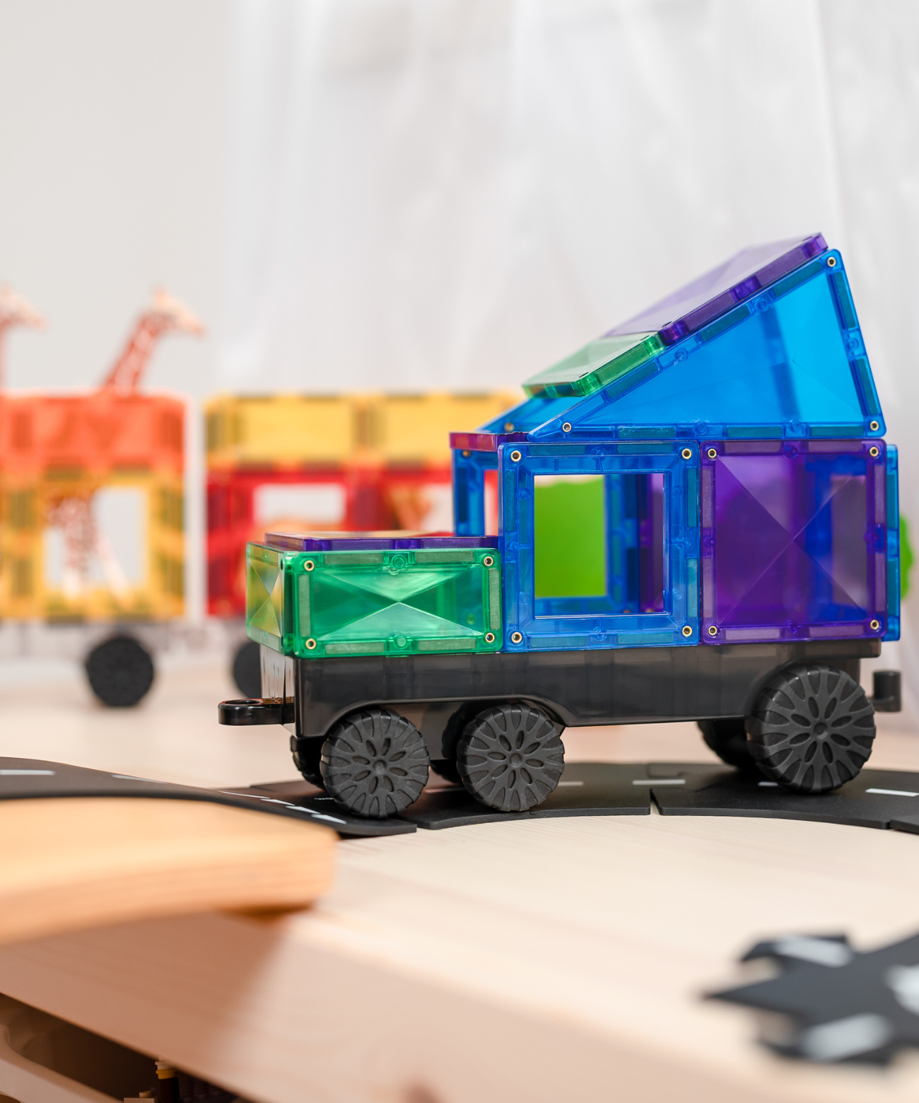 Rainbow Transport Pack 50 Piece Set