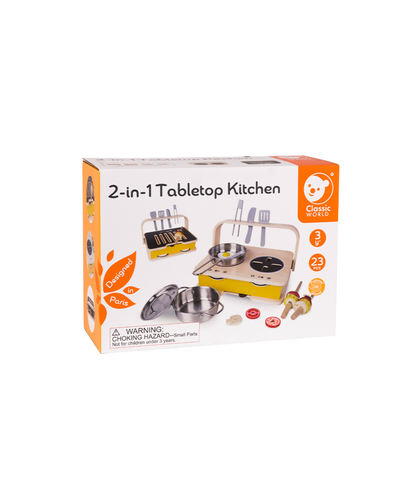 2-in-1 Tabletop Kitchen