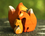 Load image into Gallery viewer, Family of Fox • Set of 3
