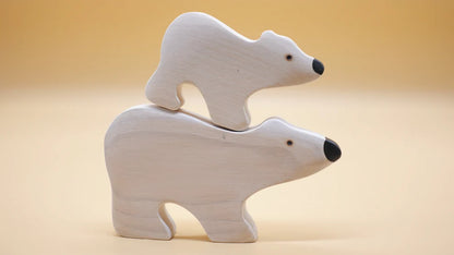 Polar Bear Family • Set of 2