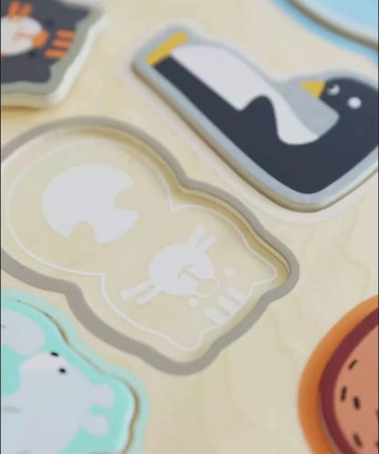Educational Puzzle Bundle (Set of 3)