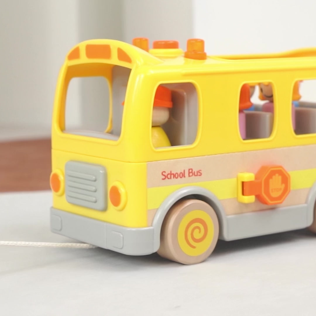 Wooden School Bus